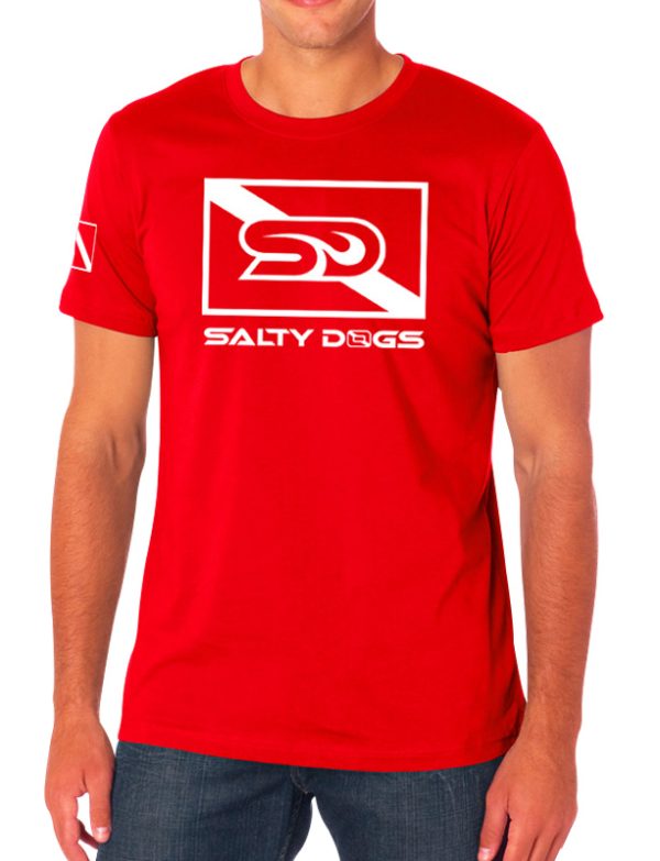 Salty Dogs - Original Dive Tshirt